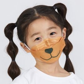 [The good] Animal Face Mask (1 piece, small) Grade - KF94_Animal Face Design, Virus Blocking, Fine Dust Blocking, Respiratory Protection_Made in Korea